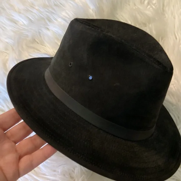 Vintage Henschel H1H American Leather Stark Hat size XL wide 7” long 8”